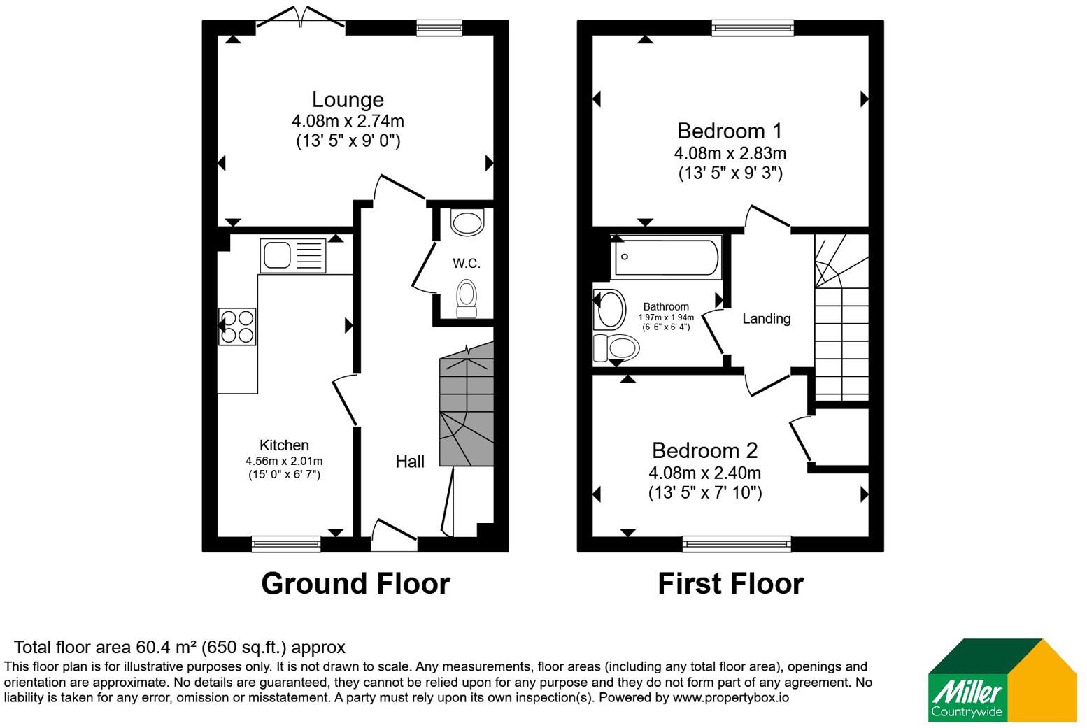 Sanderling Road, Long Rock, Penzance, Cornwall, TR20 floorplan