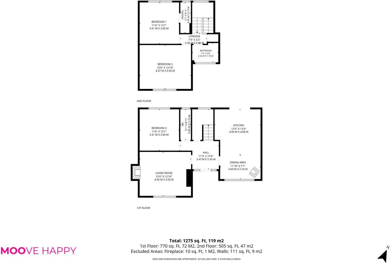 Fenwick Road, Kilmaurs, Kilmarnock, KA3 floorplan