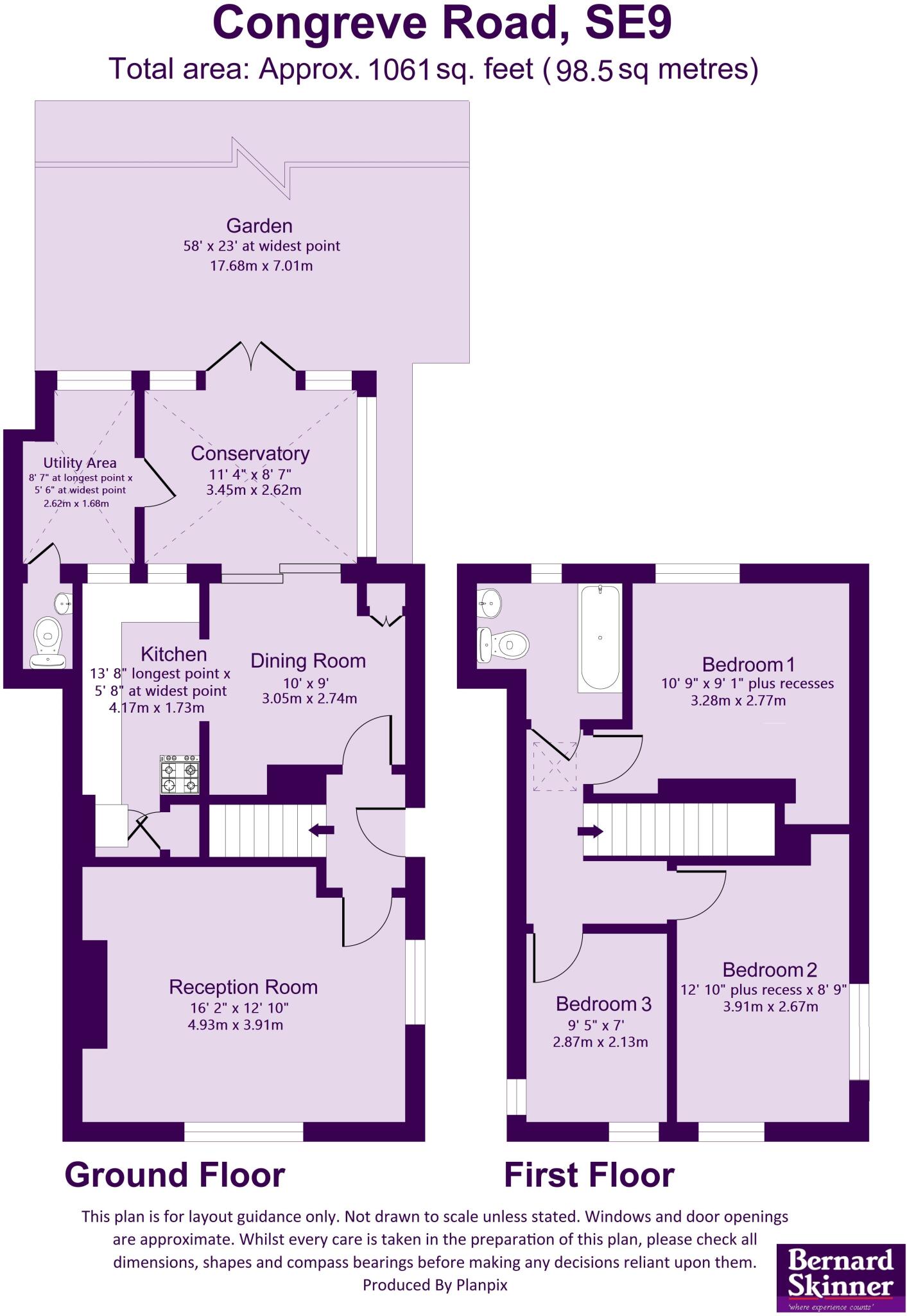 Congreve Road, Eltham SE9 floorplan