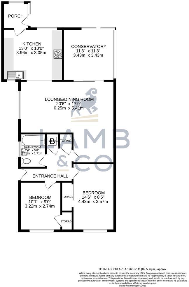 Oxenford Close, Harwich floorplan