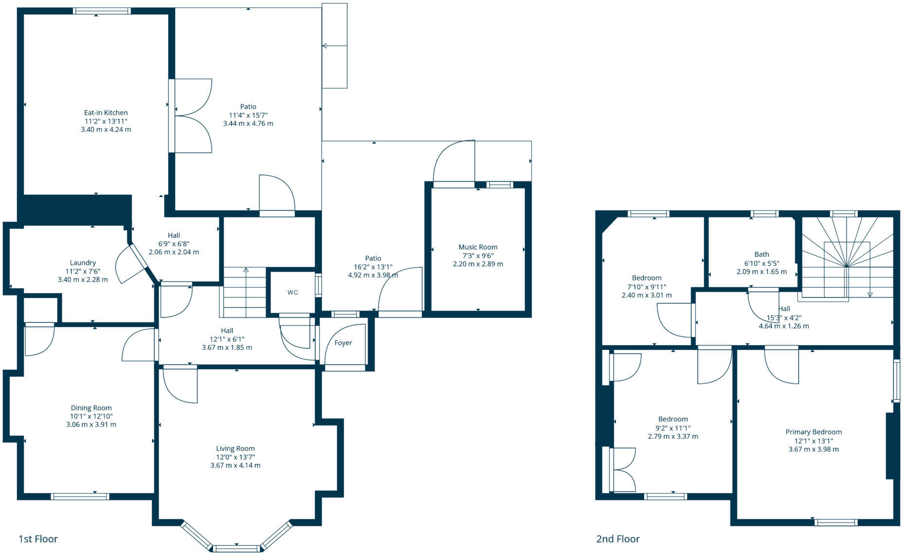 340 Kelvindale Road, Kelvindale, G12 0QS floorplan
