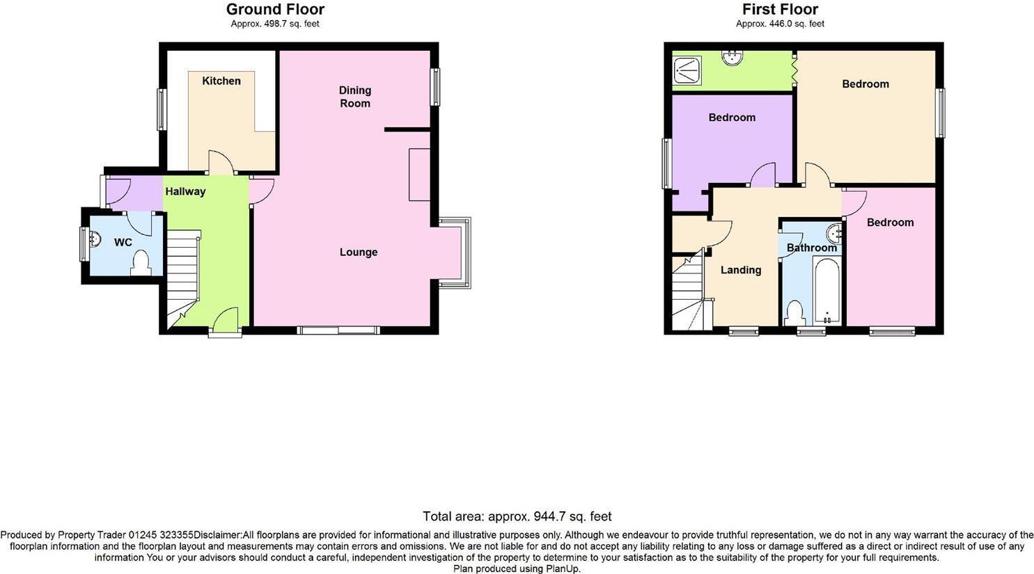 Took Drive, South Woodham Ferrers floorplan