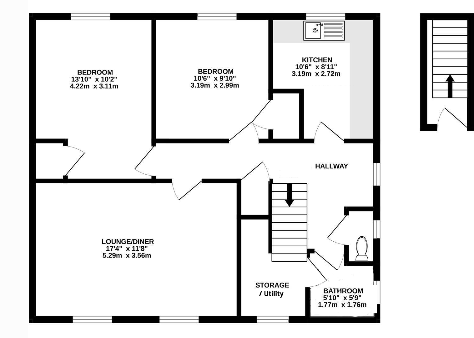 42B, Blaen Y Pant Crescent, Newport floorplan