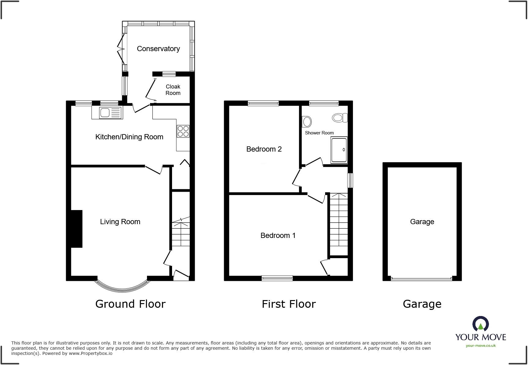 Loweswater Avenue, Workington, Cumbria, CA14 floorplan