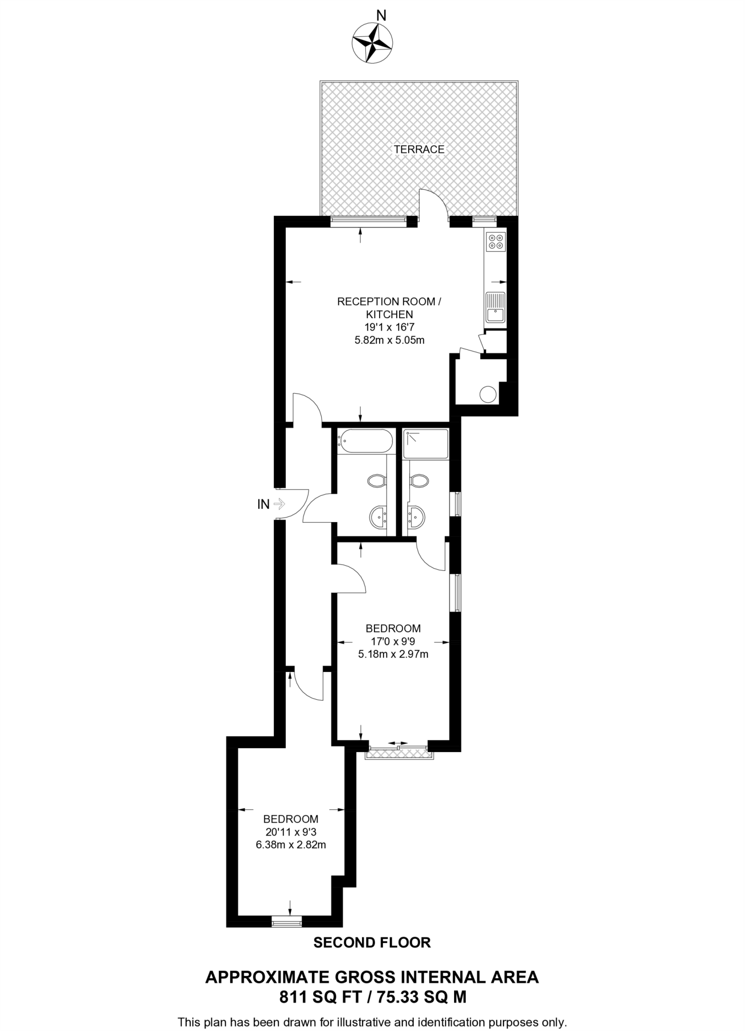 Olive Road, NW2, Gladstone Park, London, NW2 floorplan