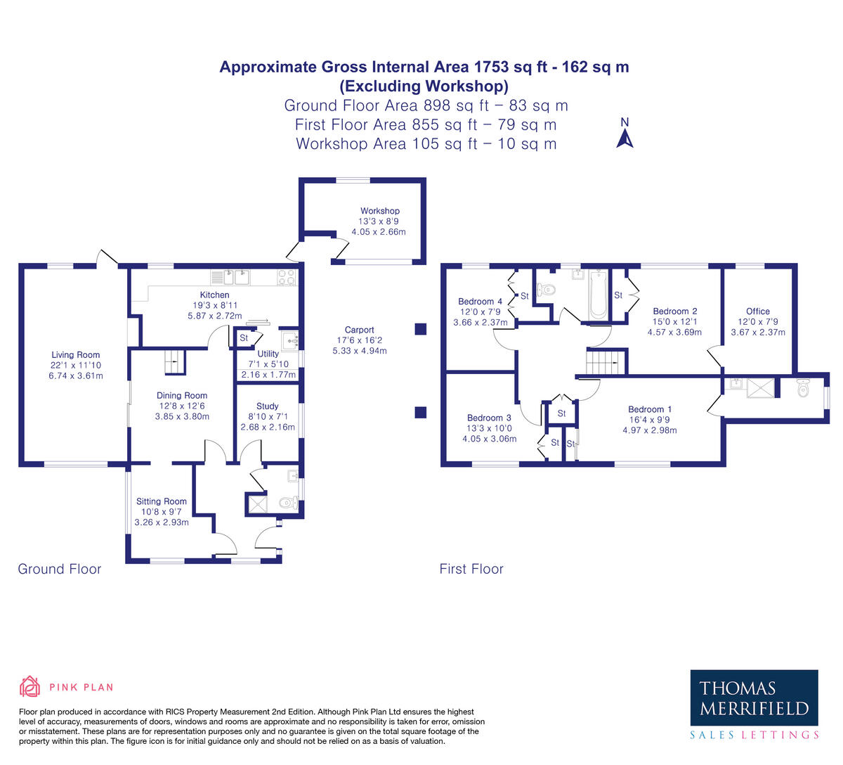 Courtenay Close, Sutton Courtenay, OX14 floorplan