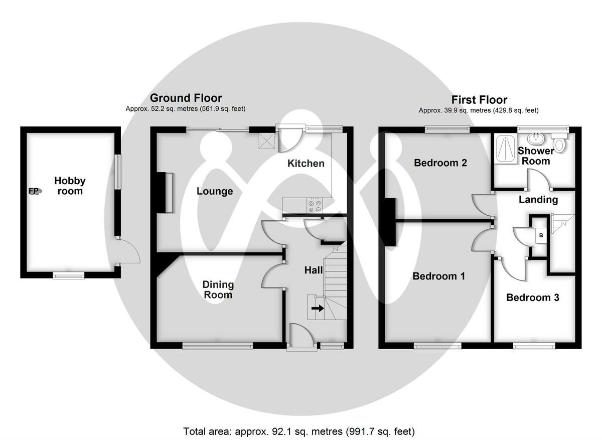 Tai Dinas, Llangefni, Anglesey, LL77 floorplan