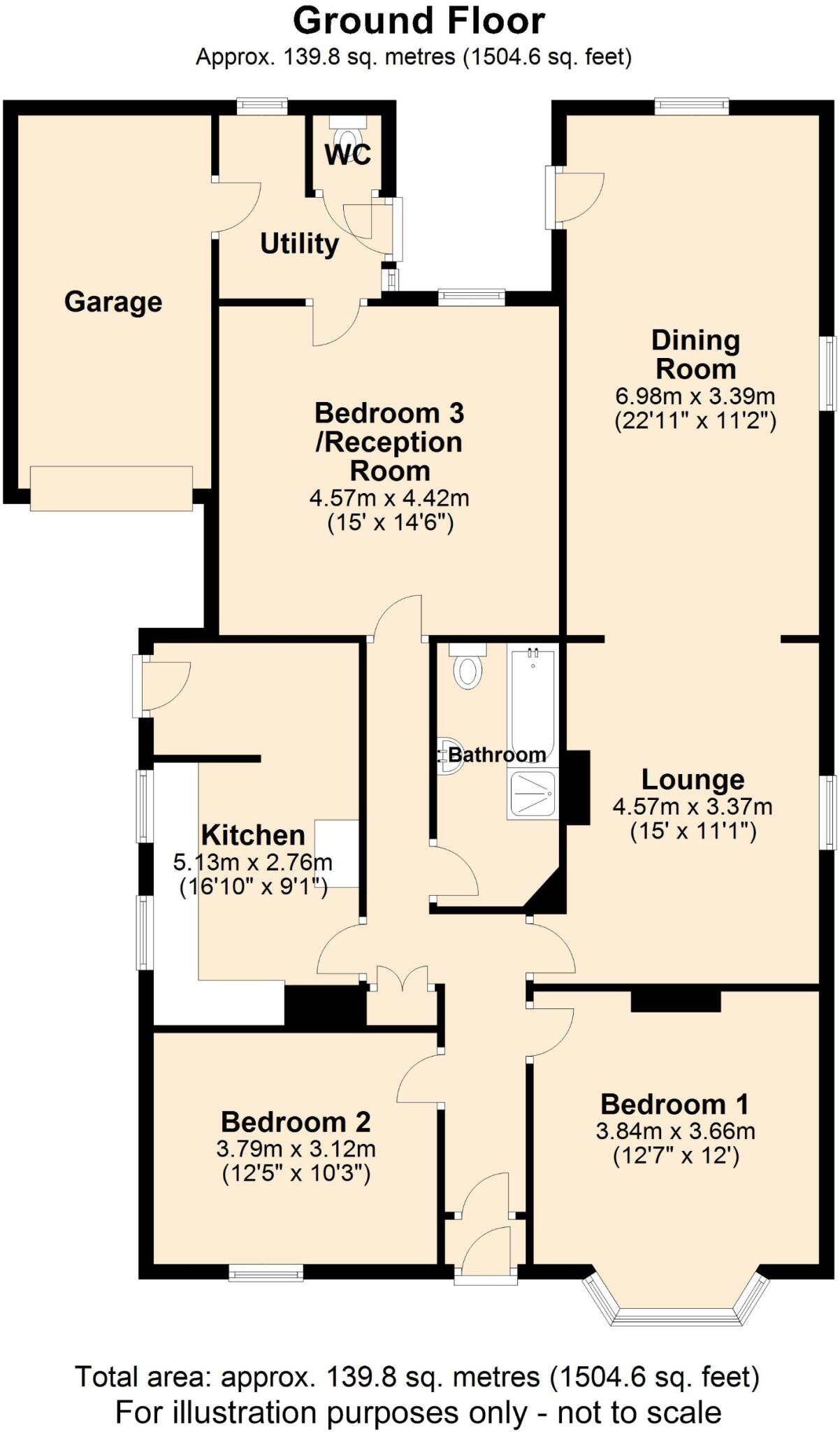Foxhall Road, Ipswich, IP4 floorplan