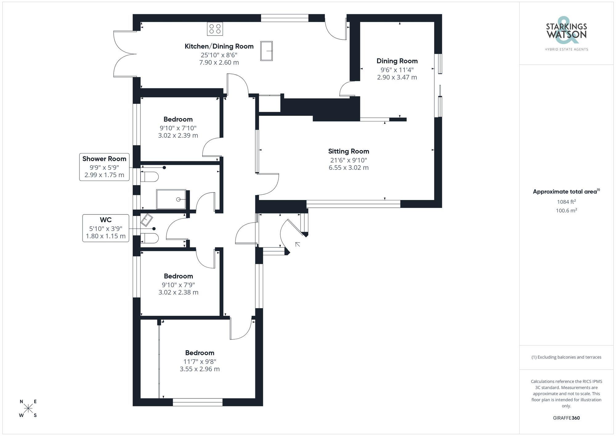 Victoria Road, Diss floorplan