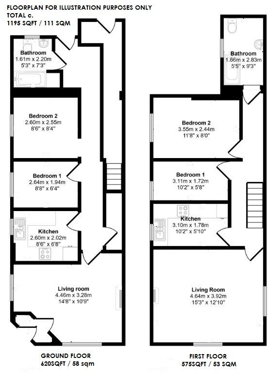 Albert Terrace, Higher Walton, Preston PR5 floorplan
