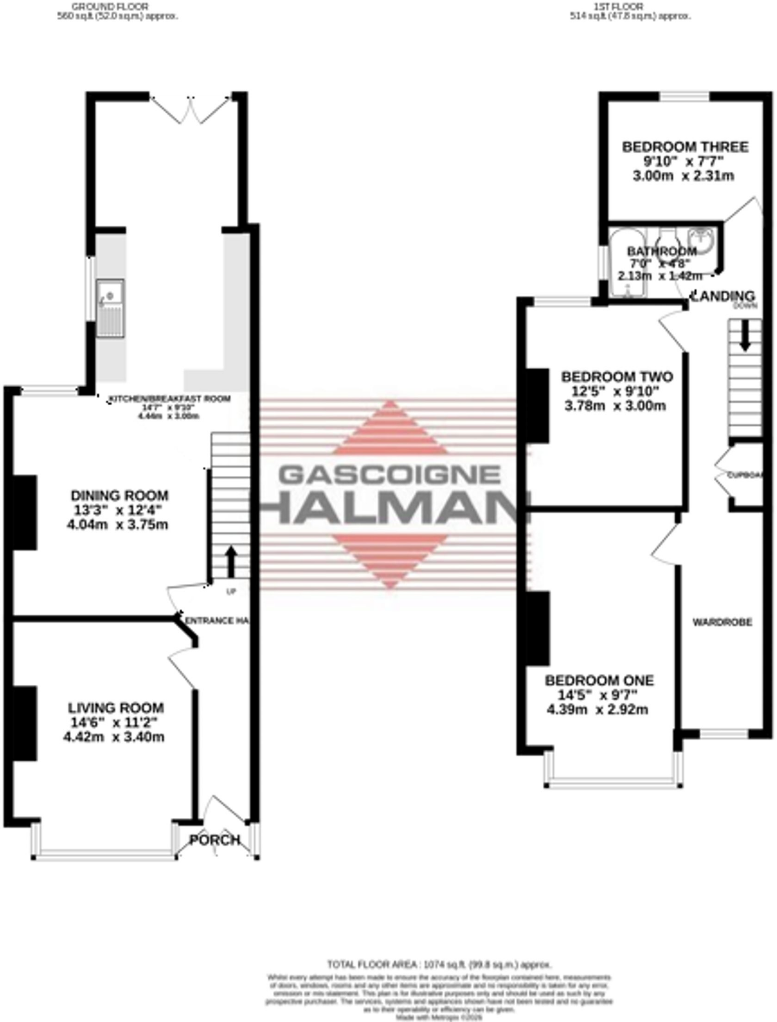Cranford Avenue, Sale, M33 floorplan