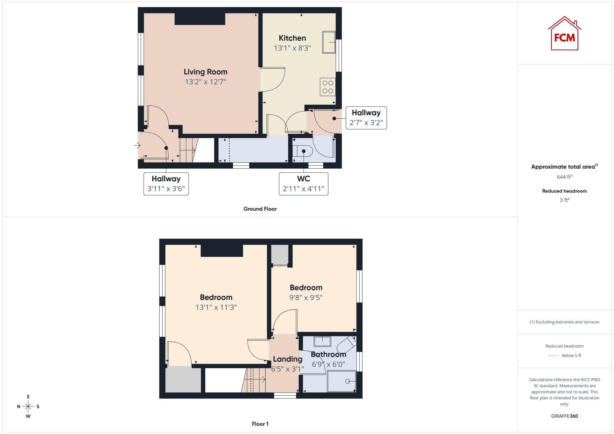 Ennerdale Terrace, Whitehaven, CA28 floorplan