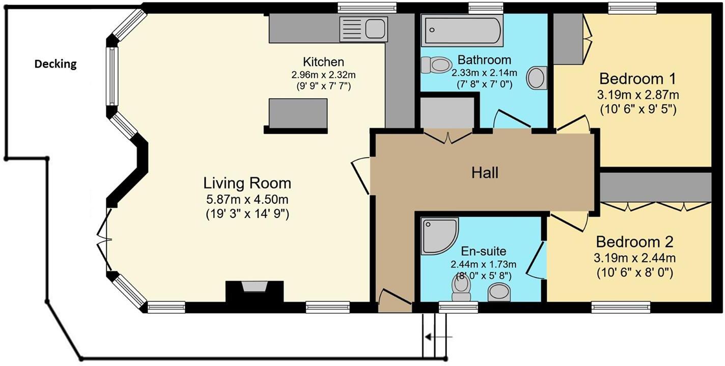 Ashlea Parks, Hopton Heath, Craven Arms floorplan
