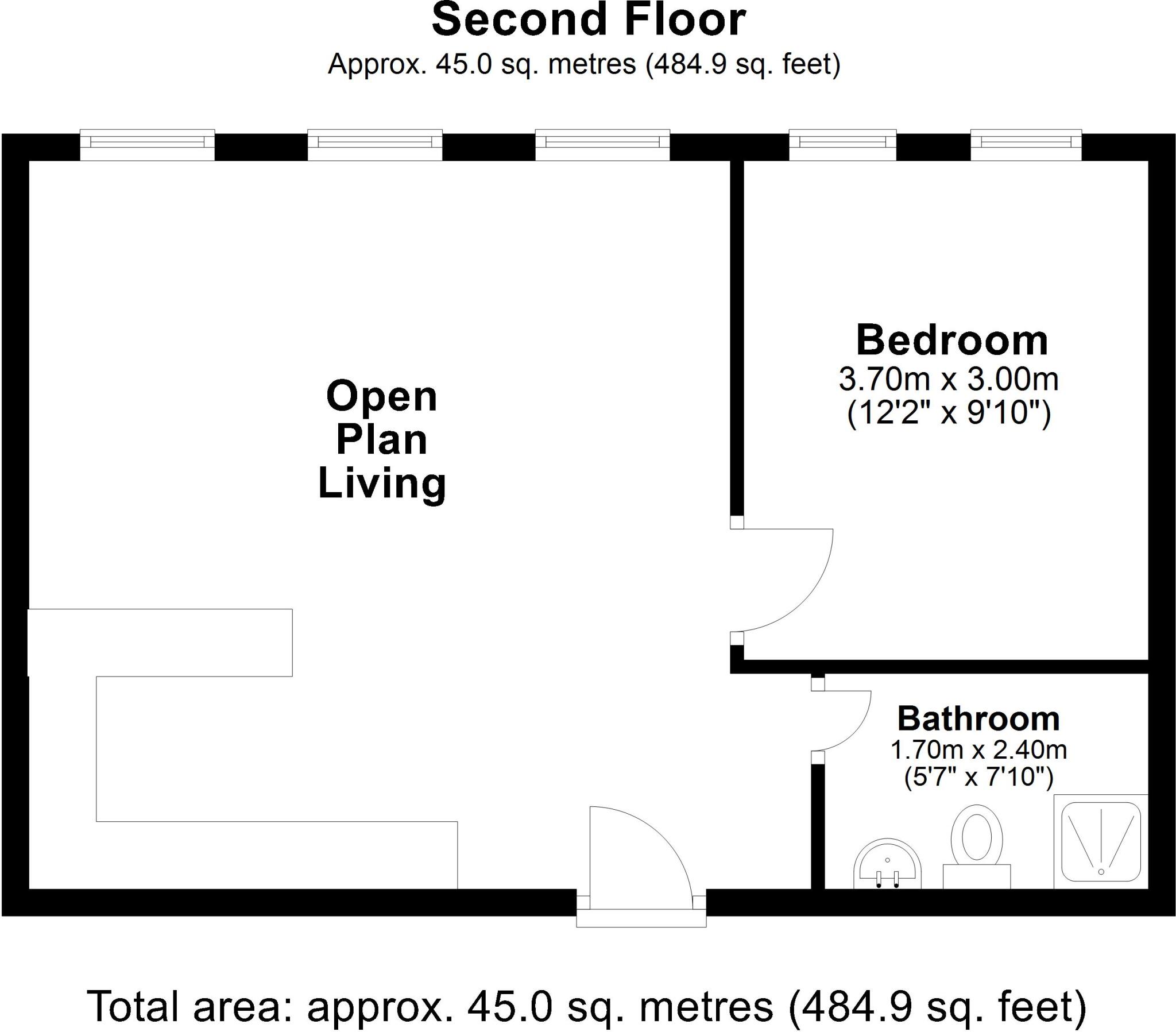 North Street Horsham RH12 floorplan