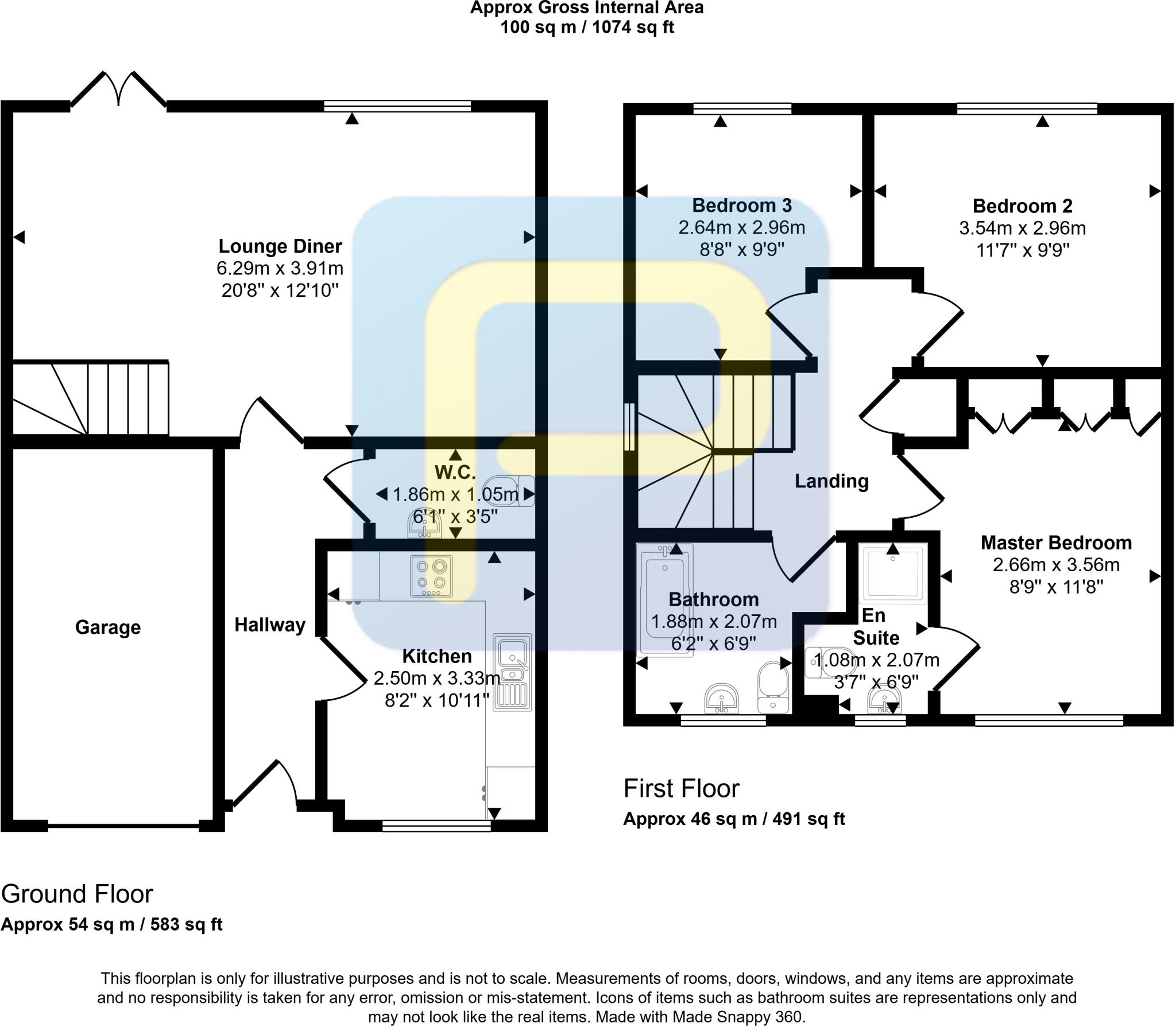 Skinners Close, Swordy Park, Alnwick, Northumberland, NE66 1EU floorplan