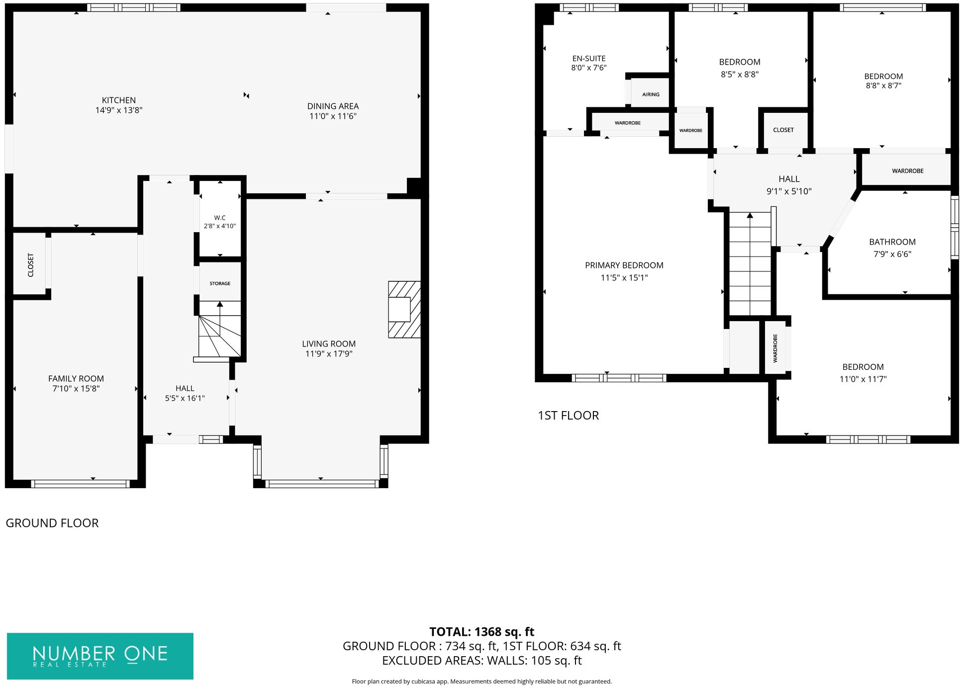 Buzzard Close, Rogiet, NP26 floorplan