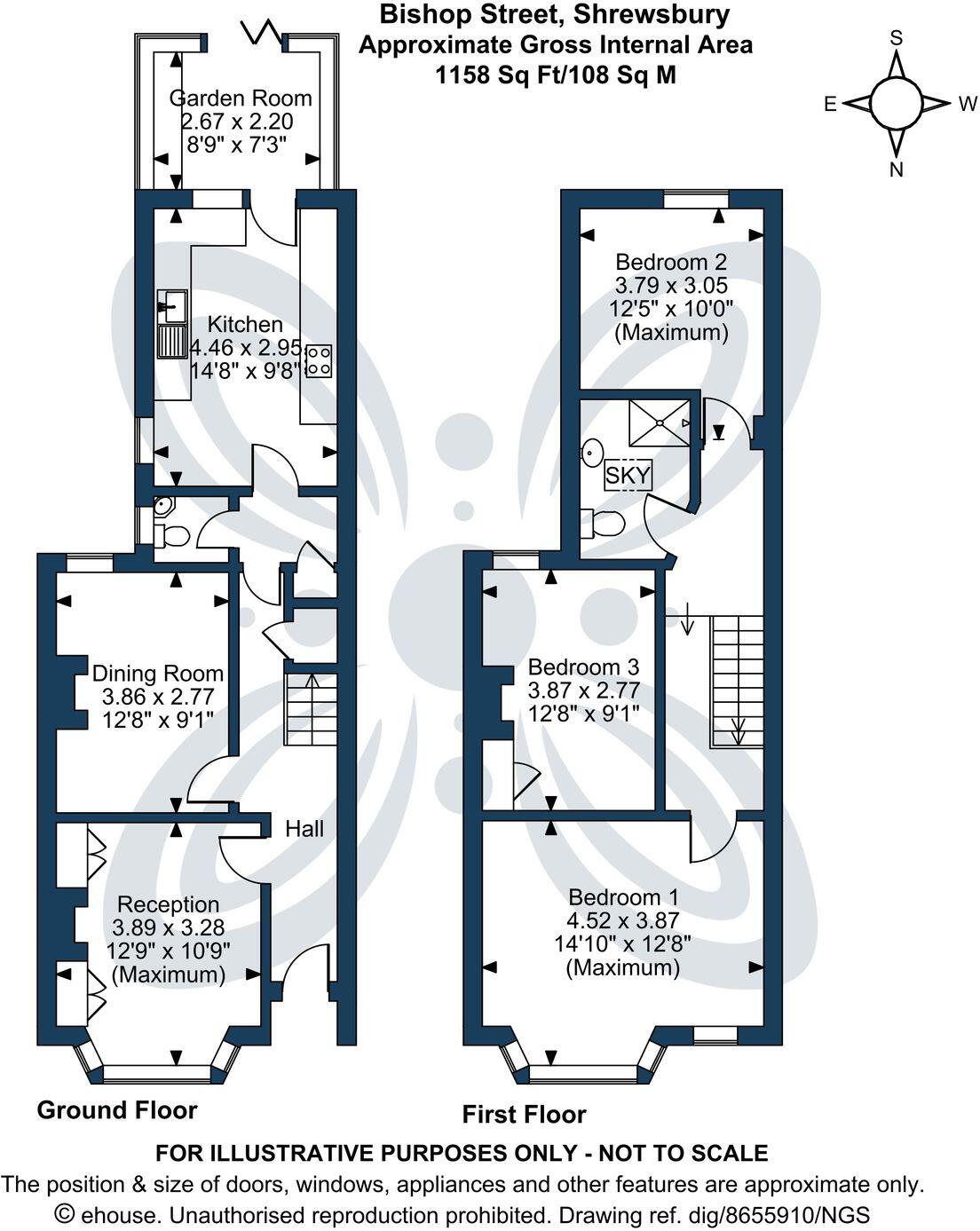 Bishop Street, Shrewsbury, SY2 floorplan
