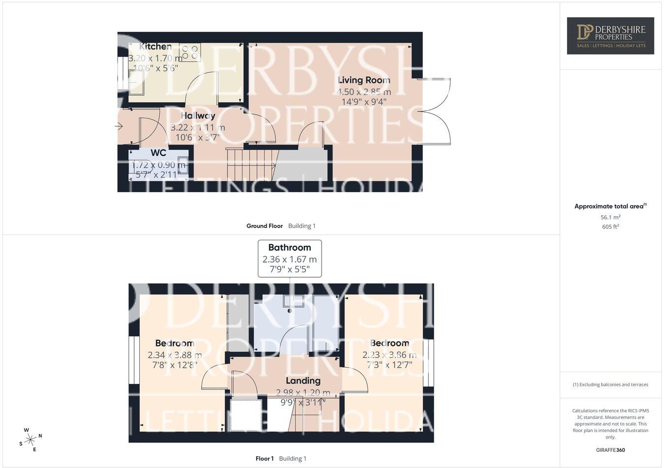 Birches Brook, South Wingfield, DE55 floorplan