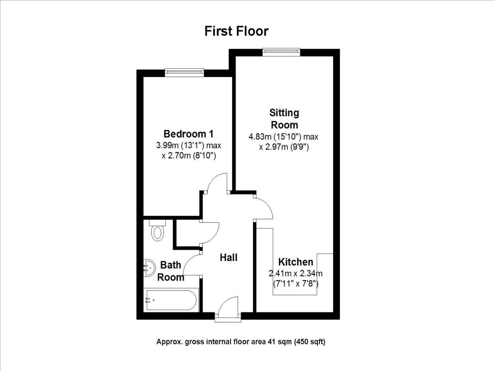 St. Margaret's Square, Cambridge, CB1 floorplan