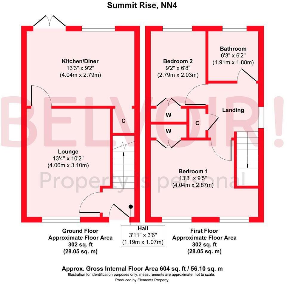 Summit Rise, East Hunsbury floorplan