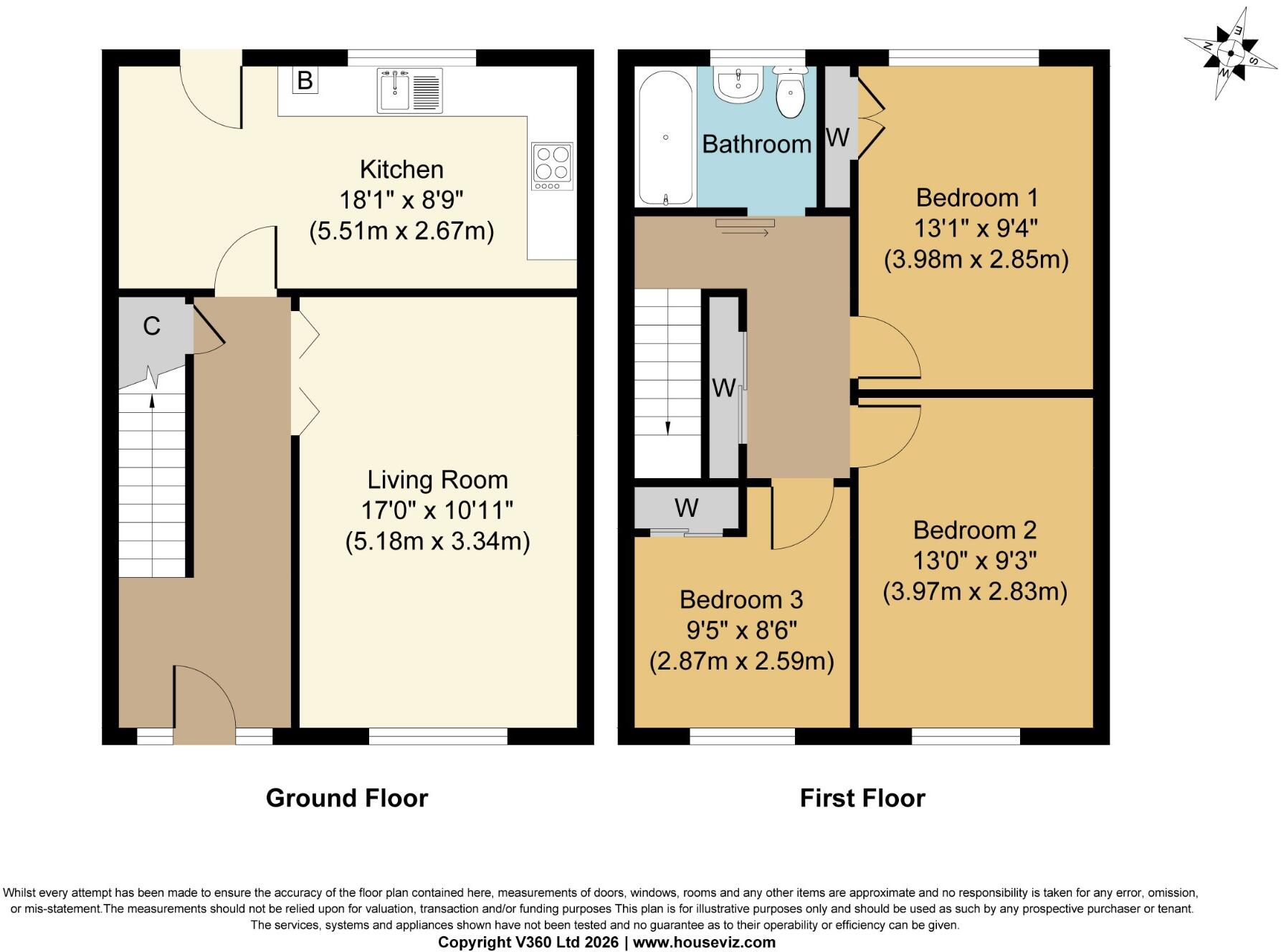 45 Quarry Road, EH47 9HD Fauldhouse floorplan