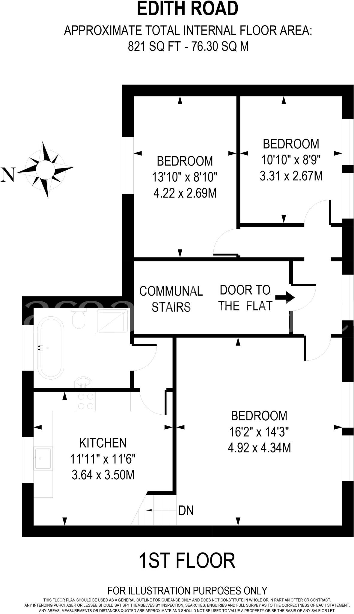 Edith Road floorplan