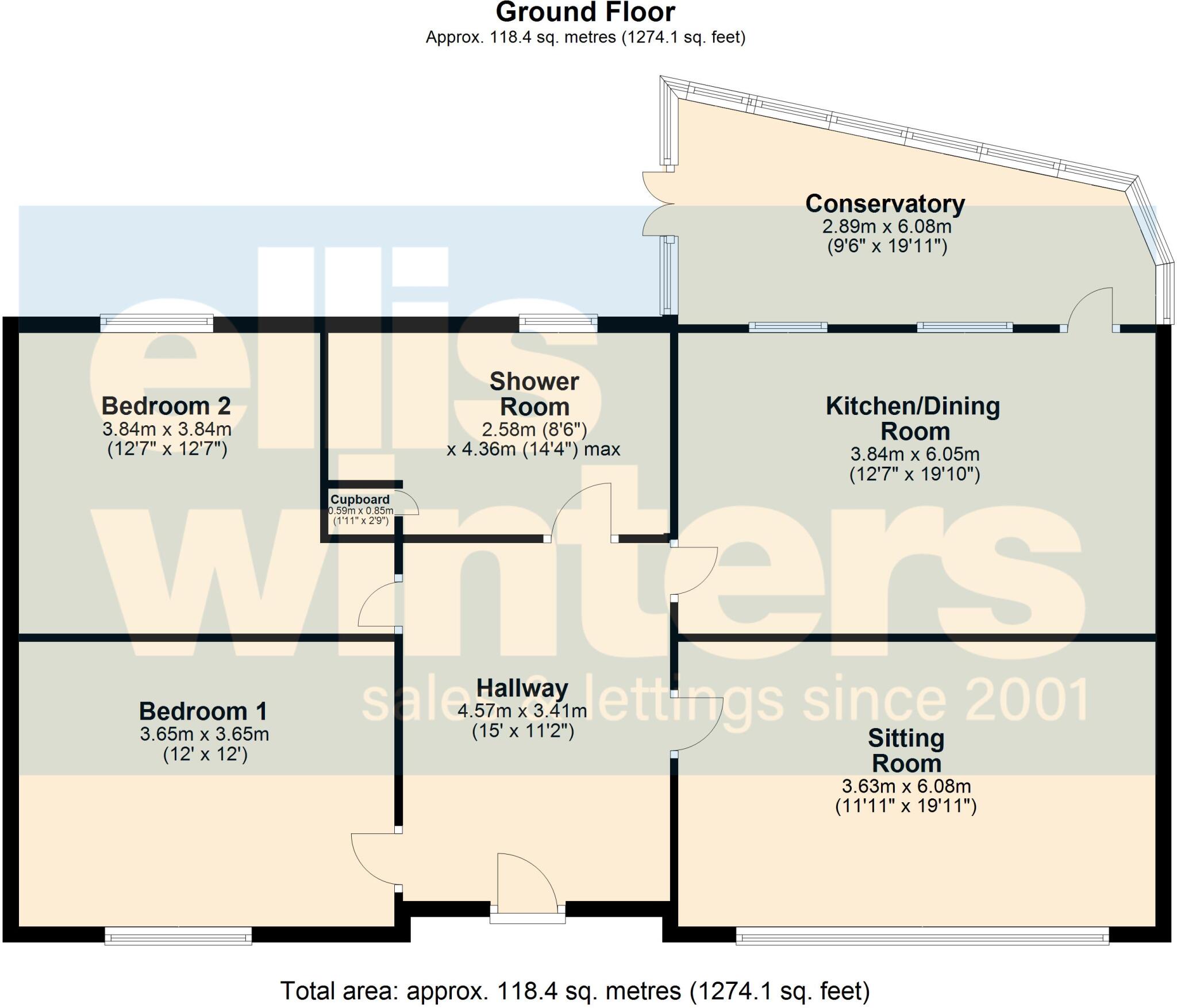 Blue Lane, Wimblington floorplan