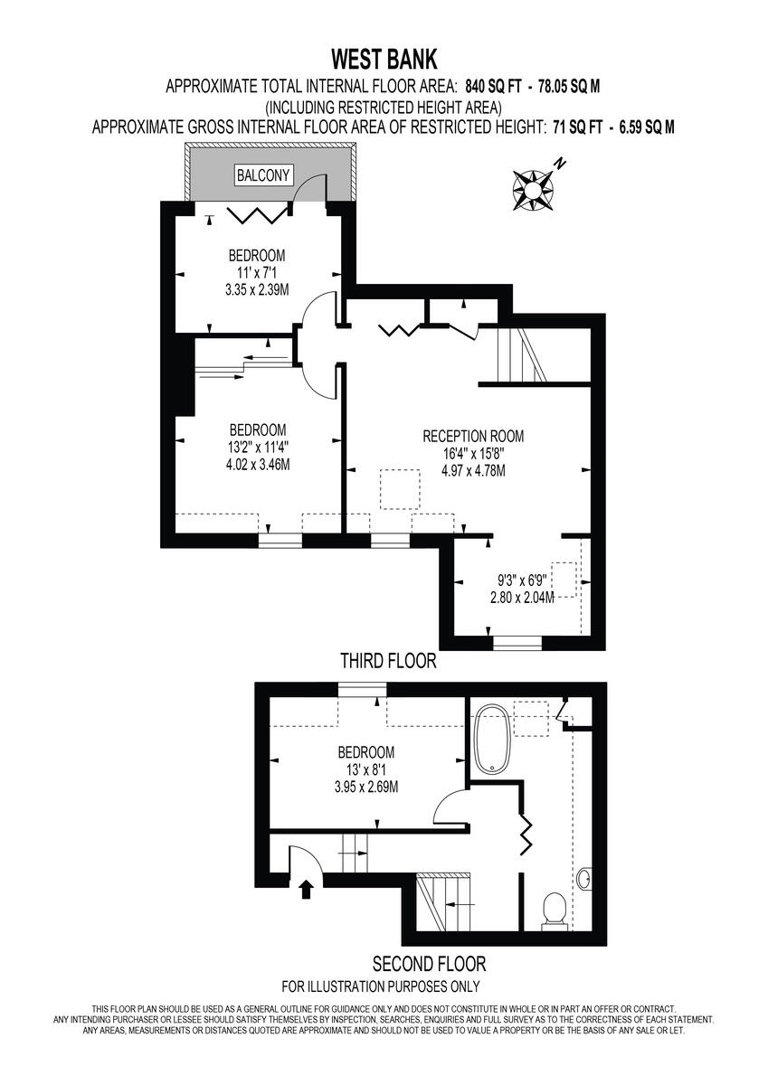 West Bank, London N16 floorplan