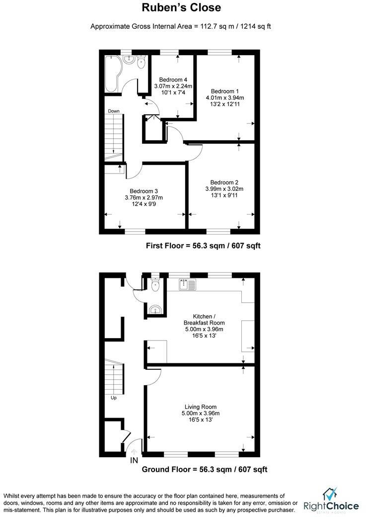 Rubens Close, Basingstoke floorplan