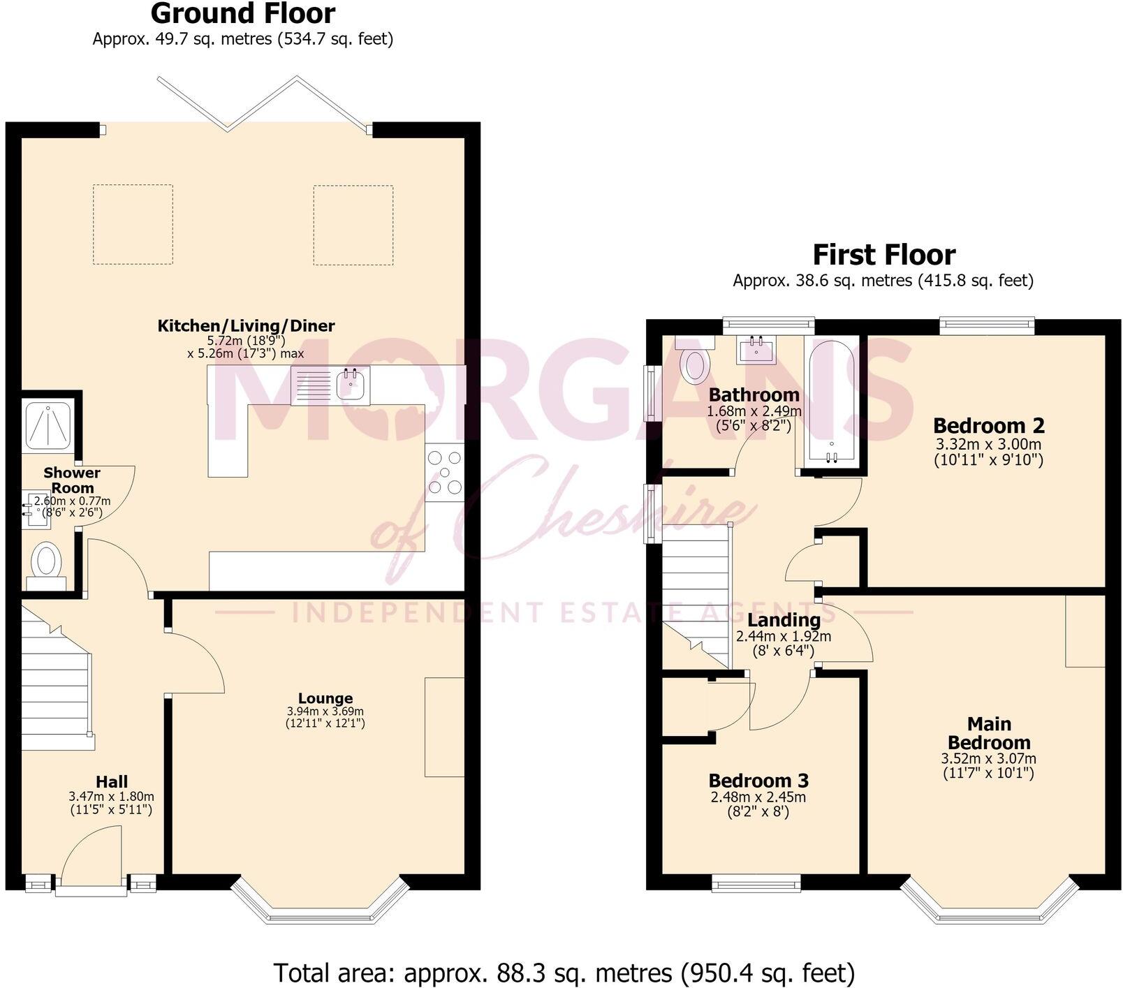 Northwich Road, Weaverham, CW8 floorplan