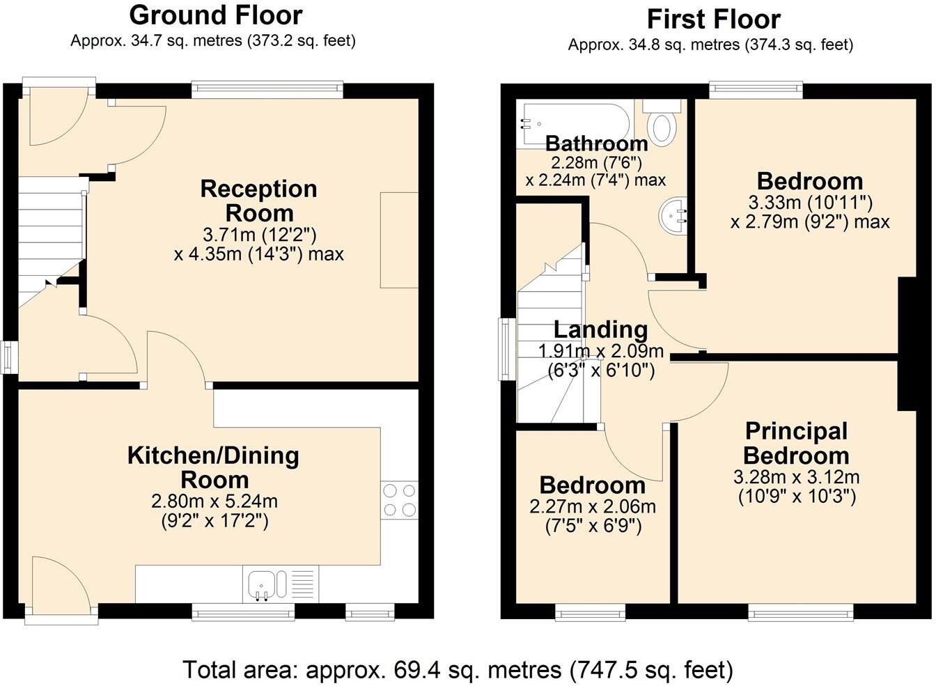 Burton Edge, Bakewell floorplan