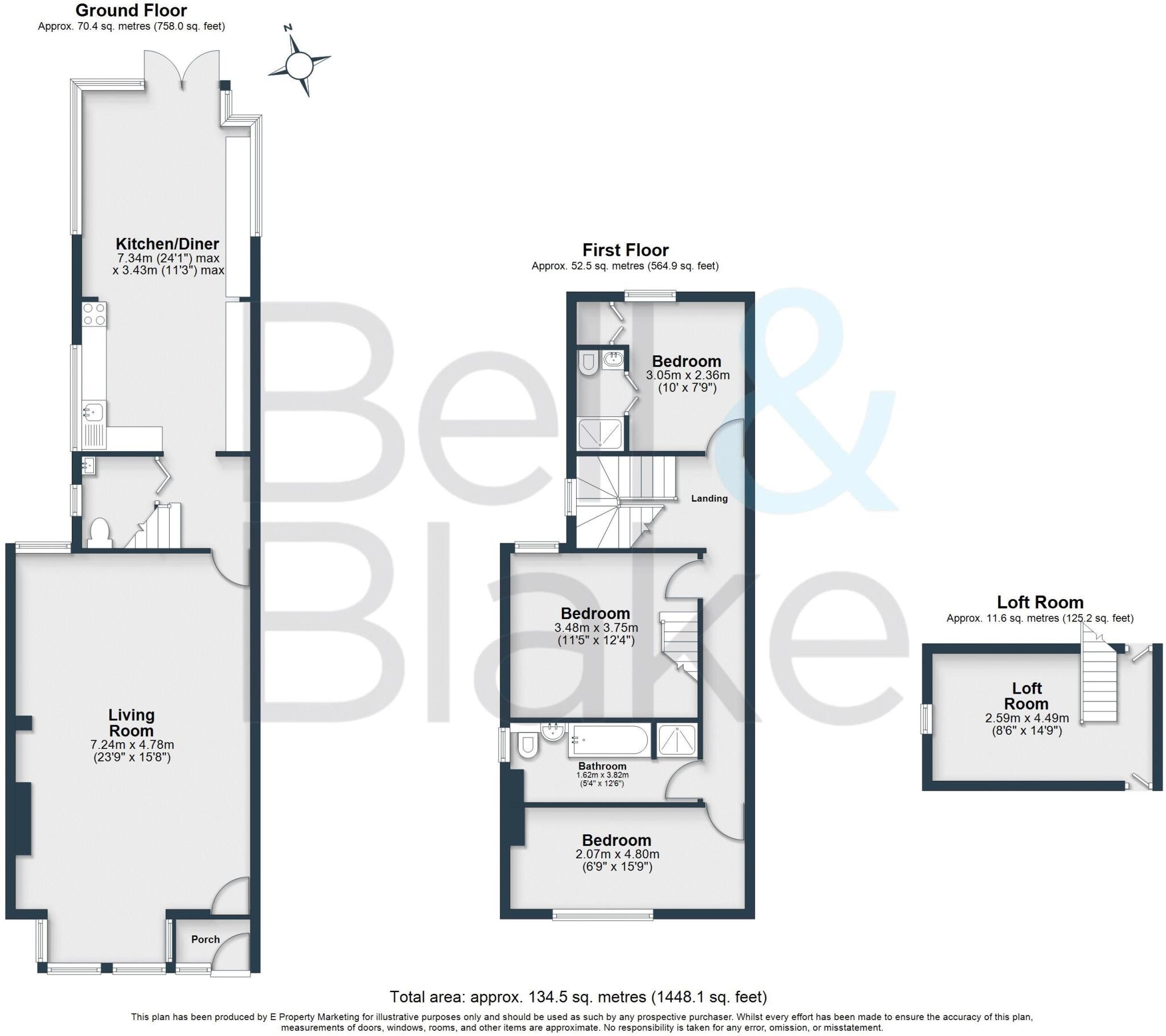 Kingsham Avenue, Chichester floorplan