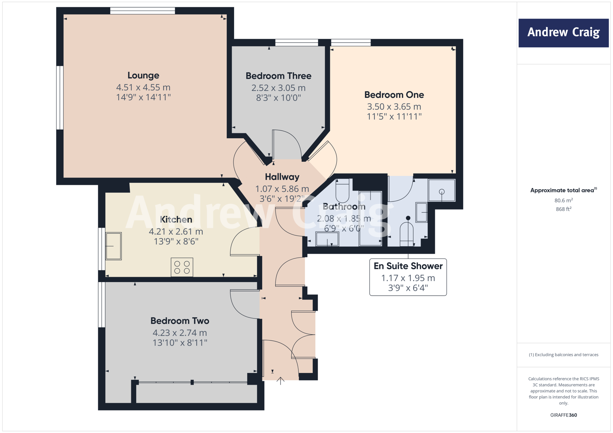 Louise House, Sunderland floorplan