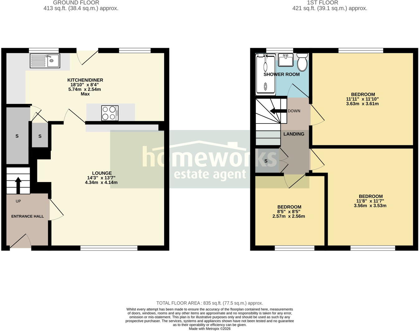 Churchill Court, Dereham, NR19 floorplan