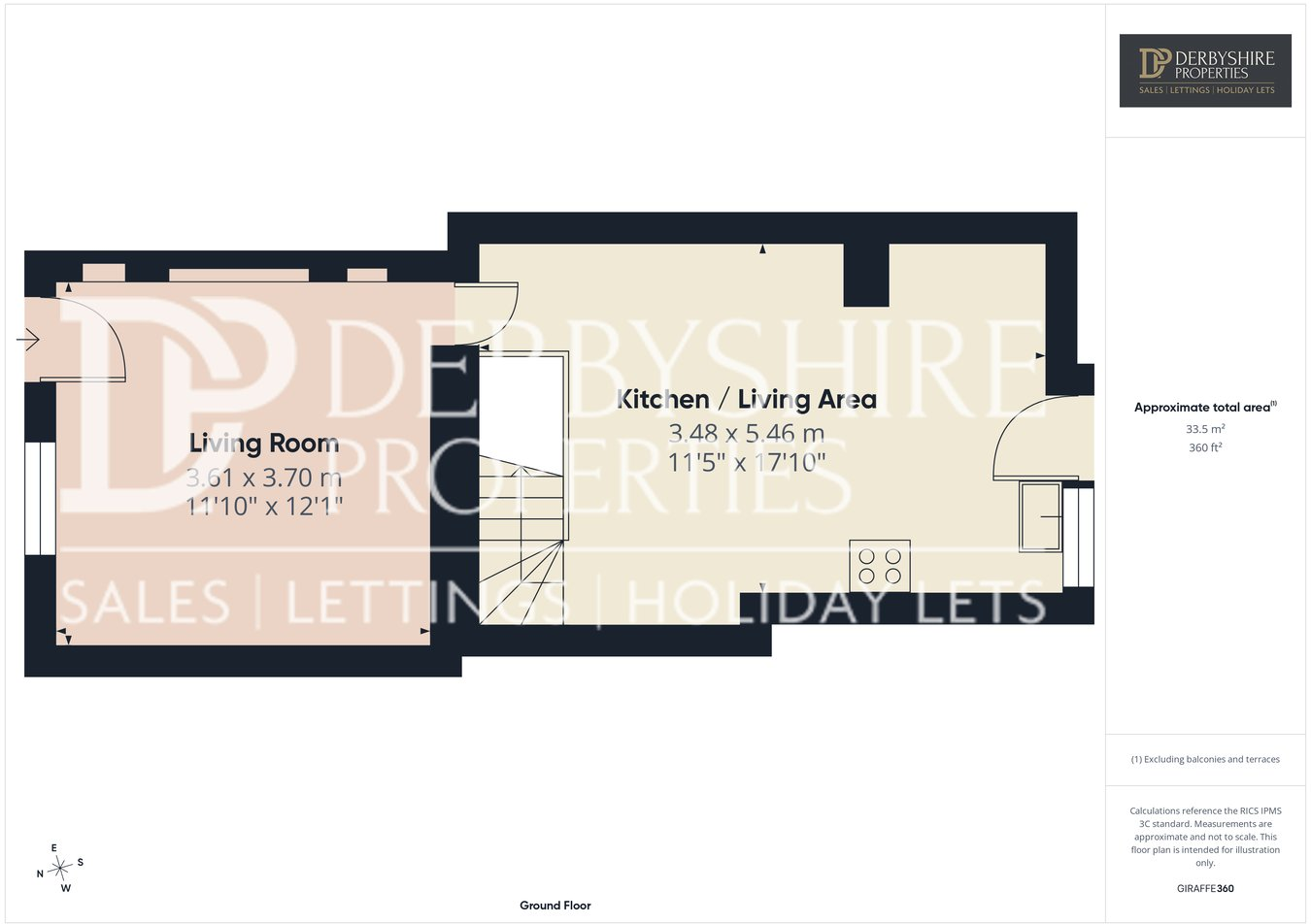 Tower Close, Somercotes, DE55 floorplan