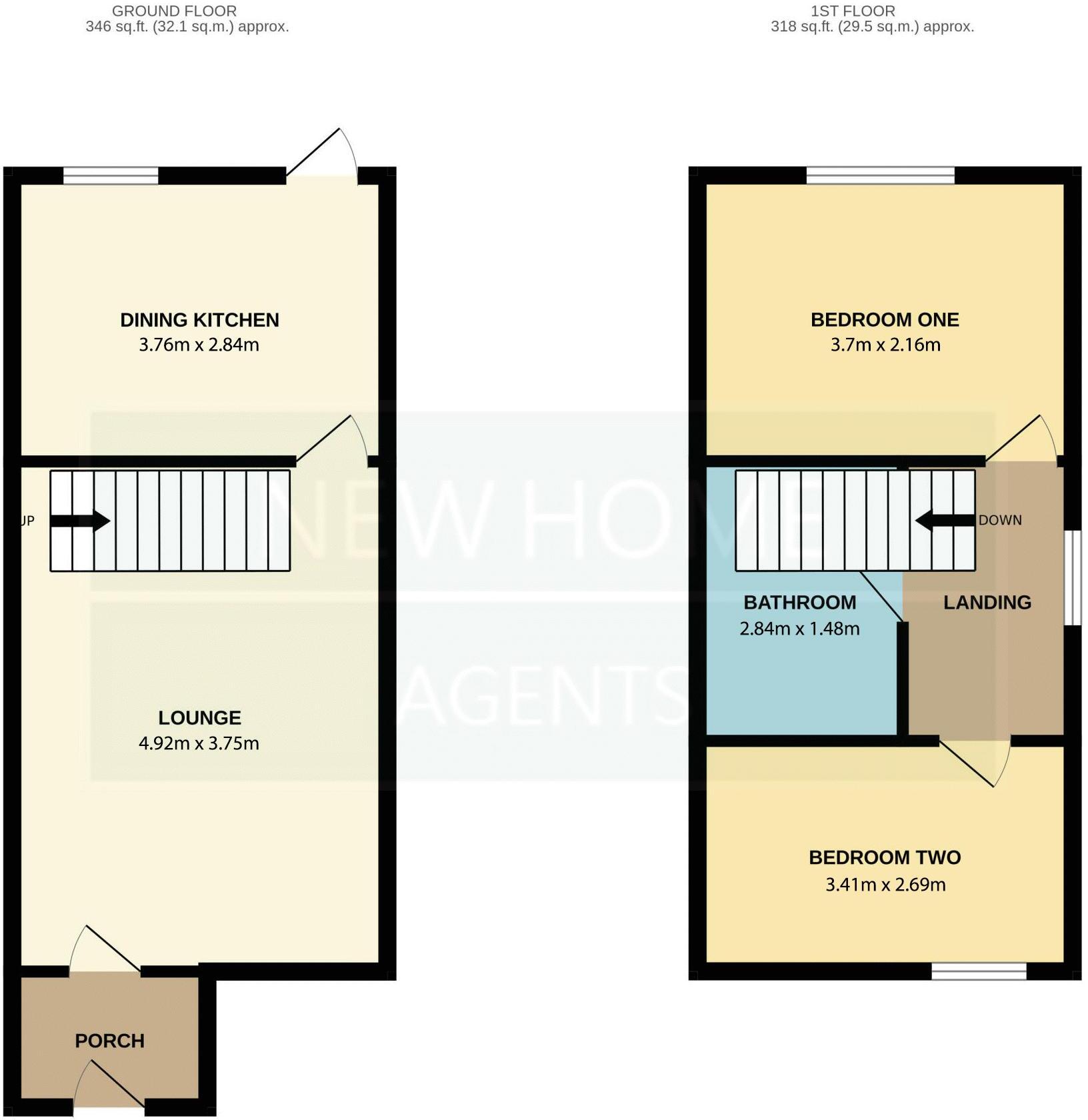 Sunningdale Green, Darlington, DL1 3SB floorplan