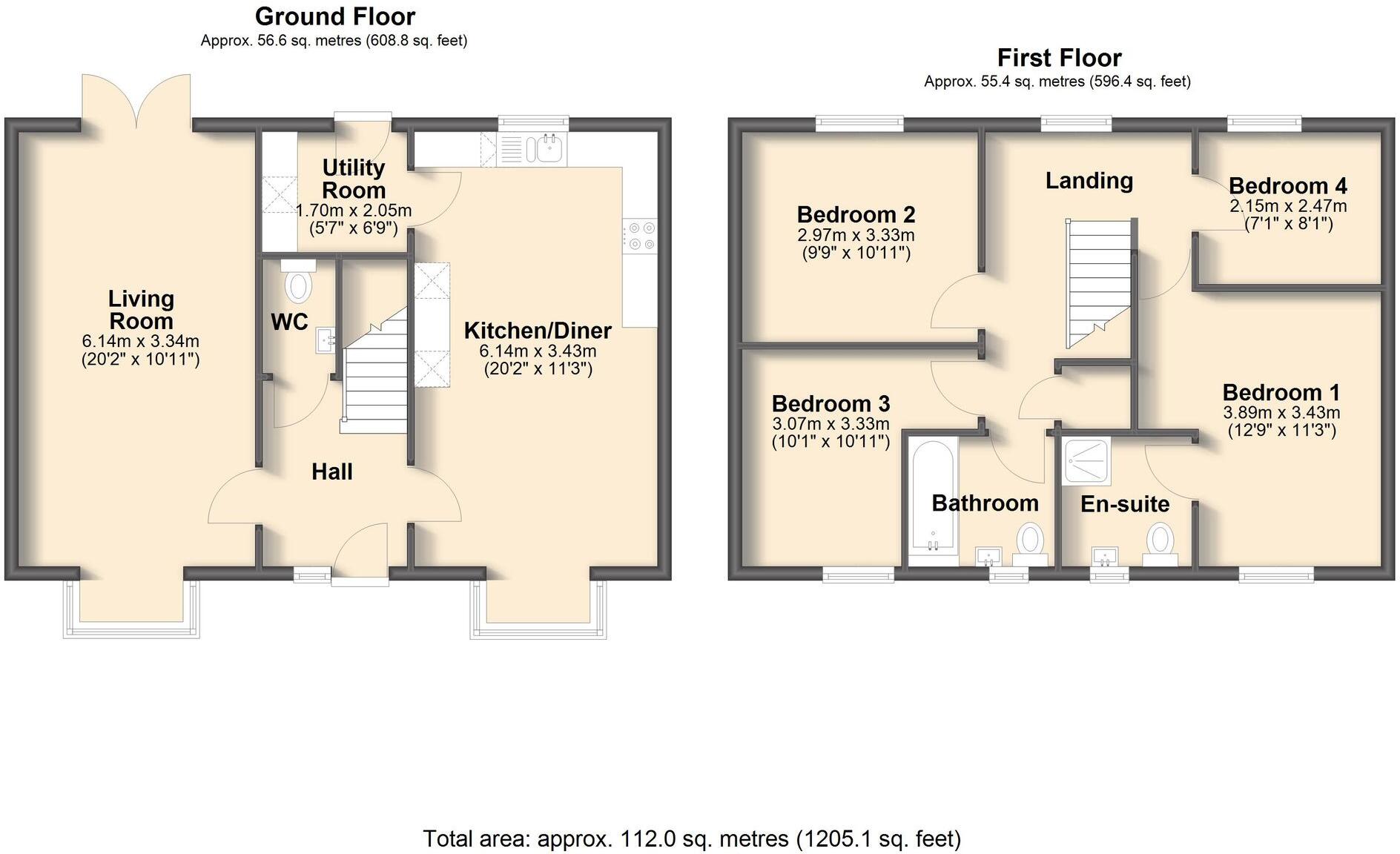 Hill Street, Wingerworth, S42 floorplan