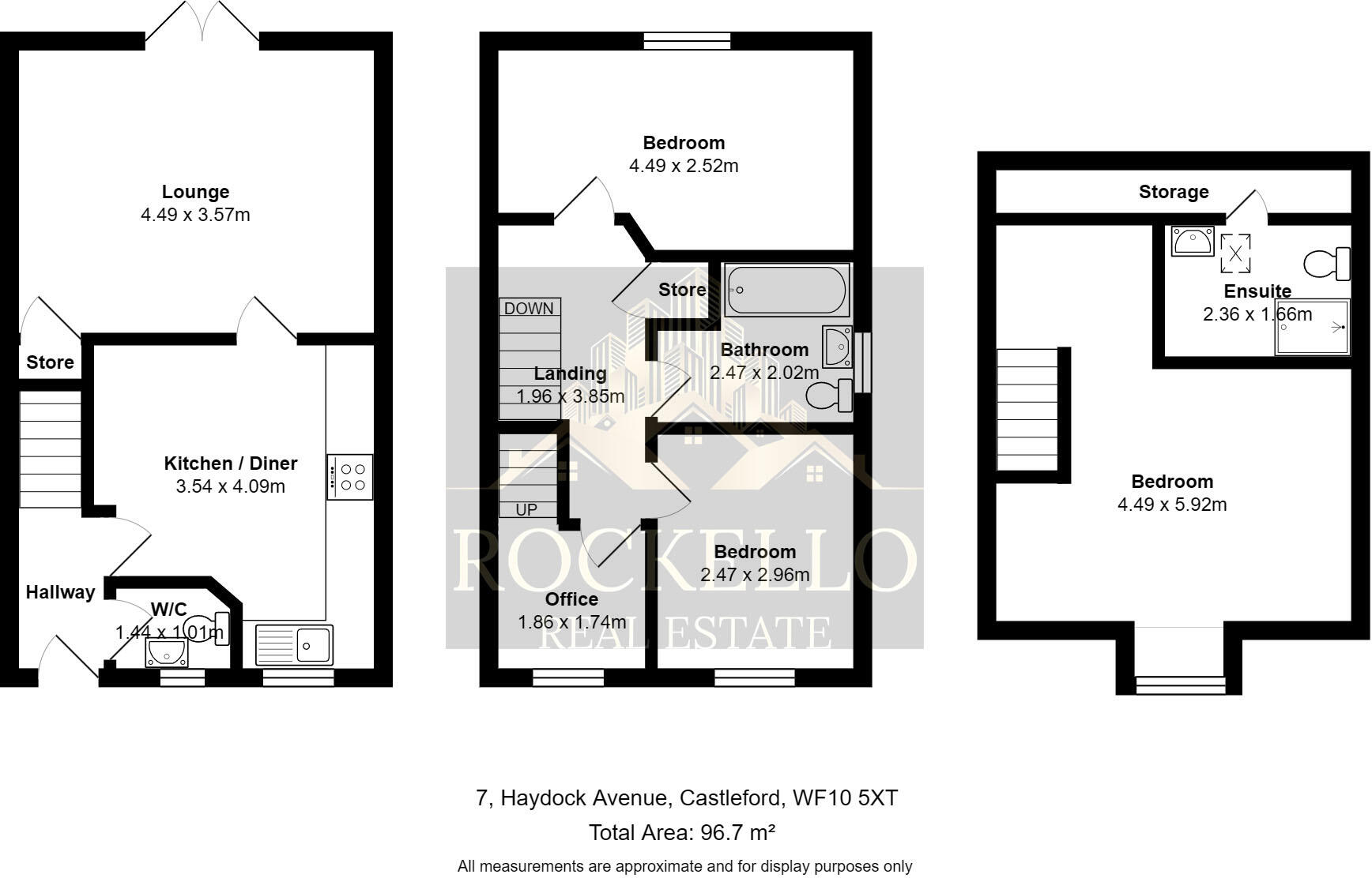 Haydock Avenue, Castleford, Wakefield floorplan