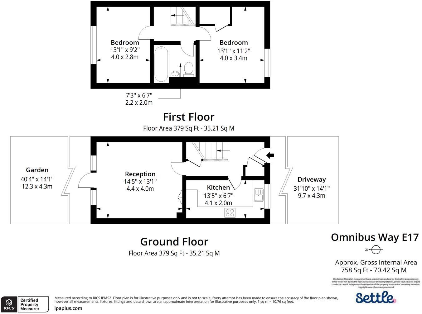 Omnibus Way, Walthamstow, London floorplan