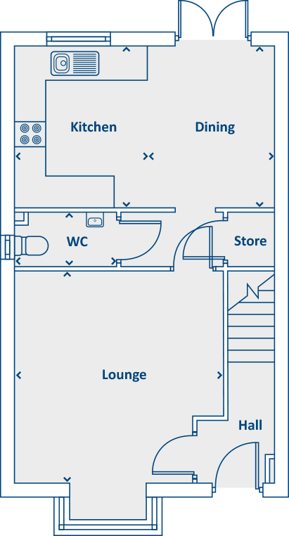 Newhouse Drive,
Kilbirnie,
KA25 6EW floorplan