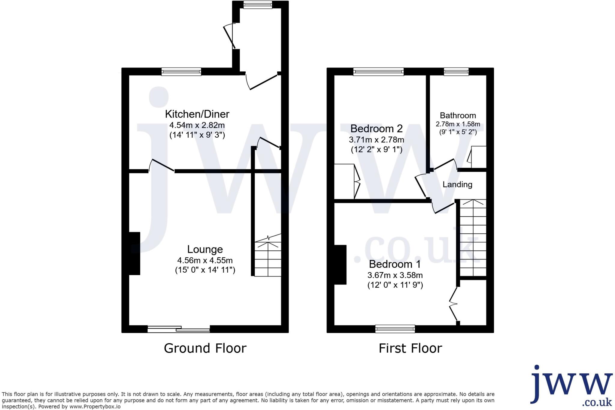 Rose Terrace, Waterhouses, Durham, DH7 floorplan
