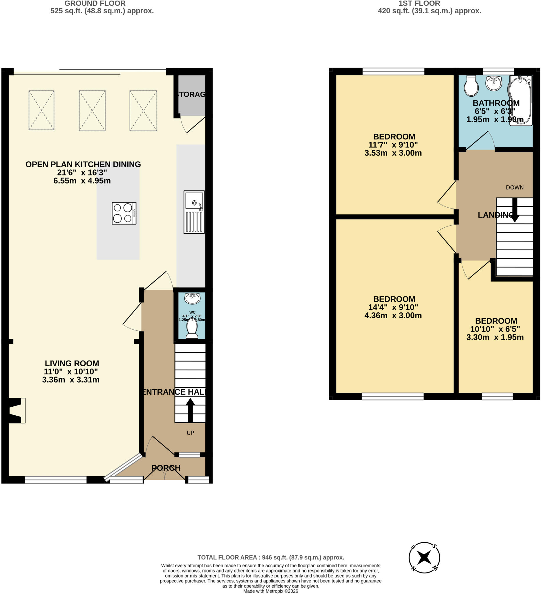 Bradwell Avenue, West Didsbury, M20 floorplan