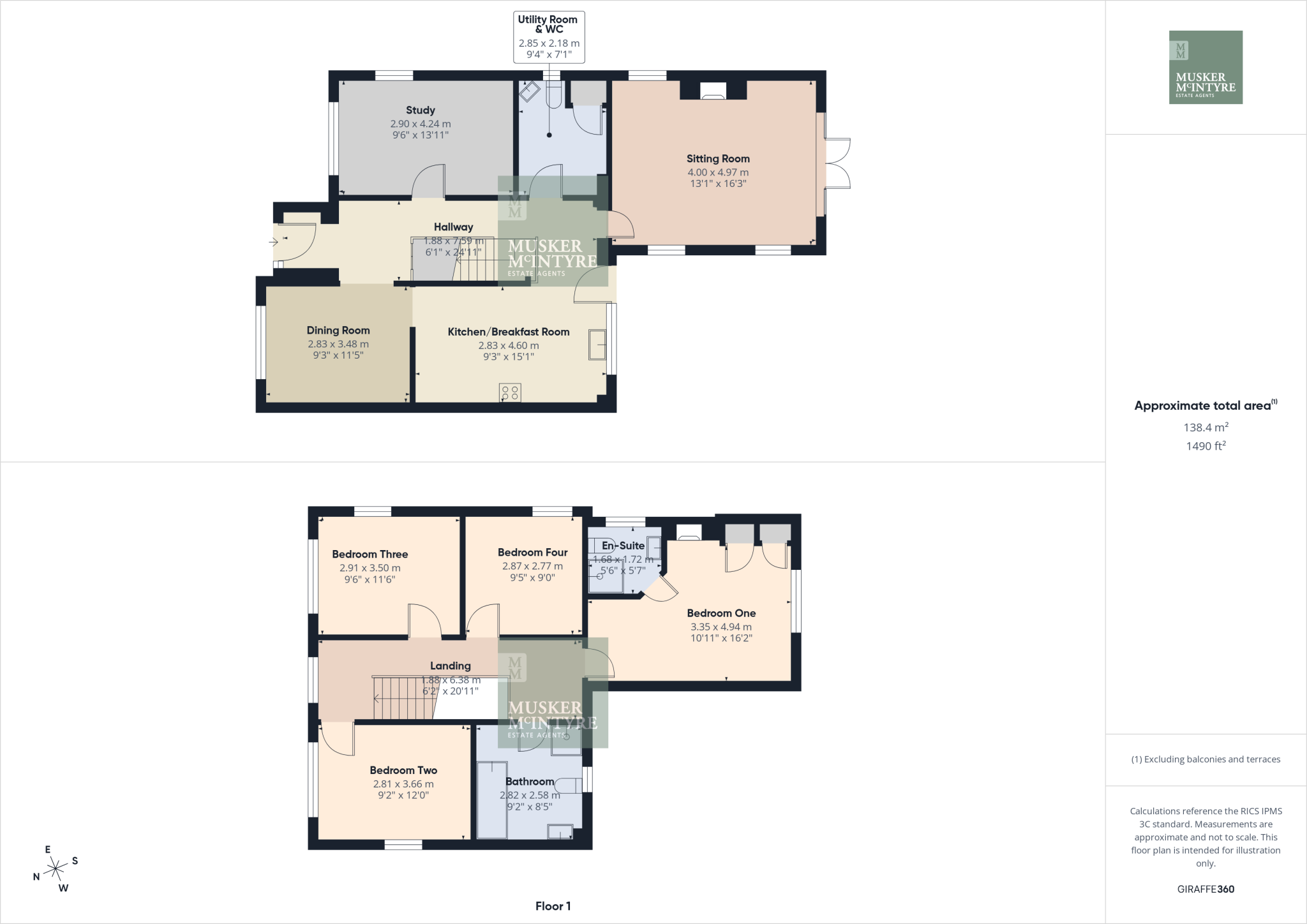 Newgate, Kirby Cane floorplan