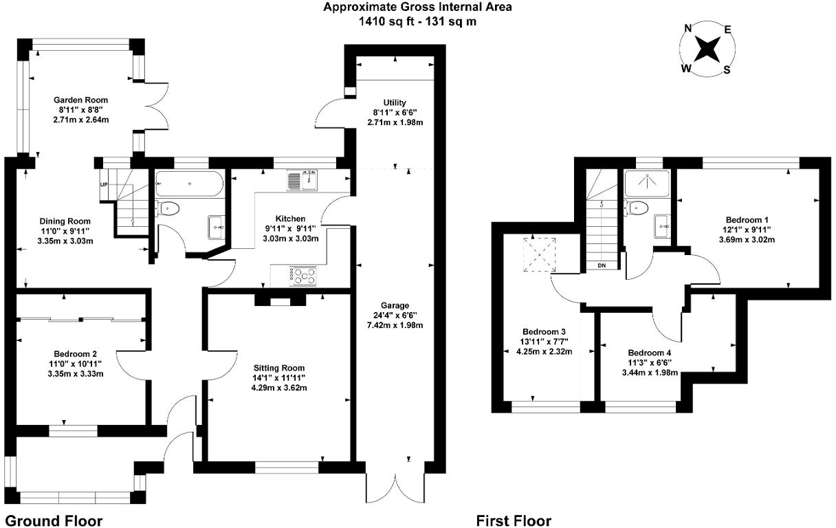 Coombe Road, Steyning, BN44 3LF floorplan