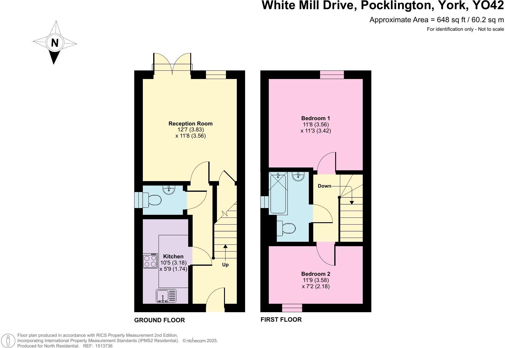 White Mill Drive, Pocklington, York, YO42 floorplan