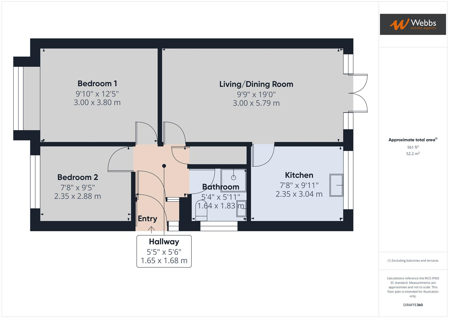 Lansdowne Way, Rugeley floorplan