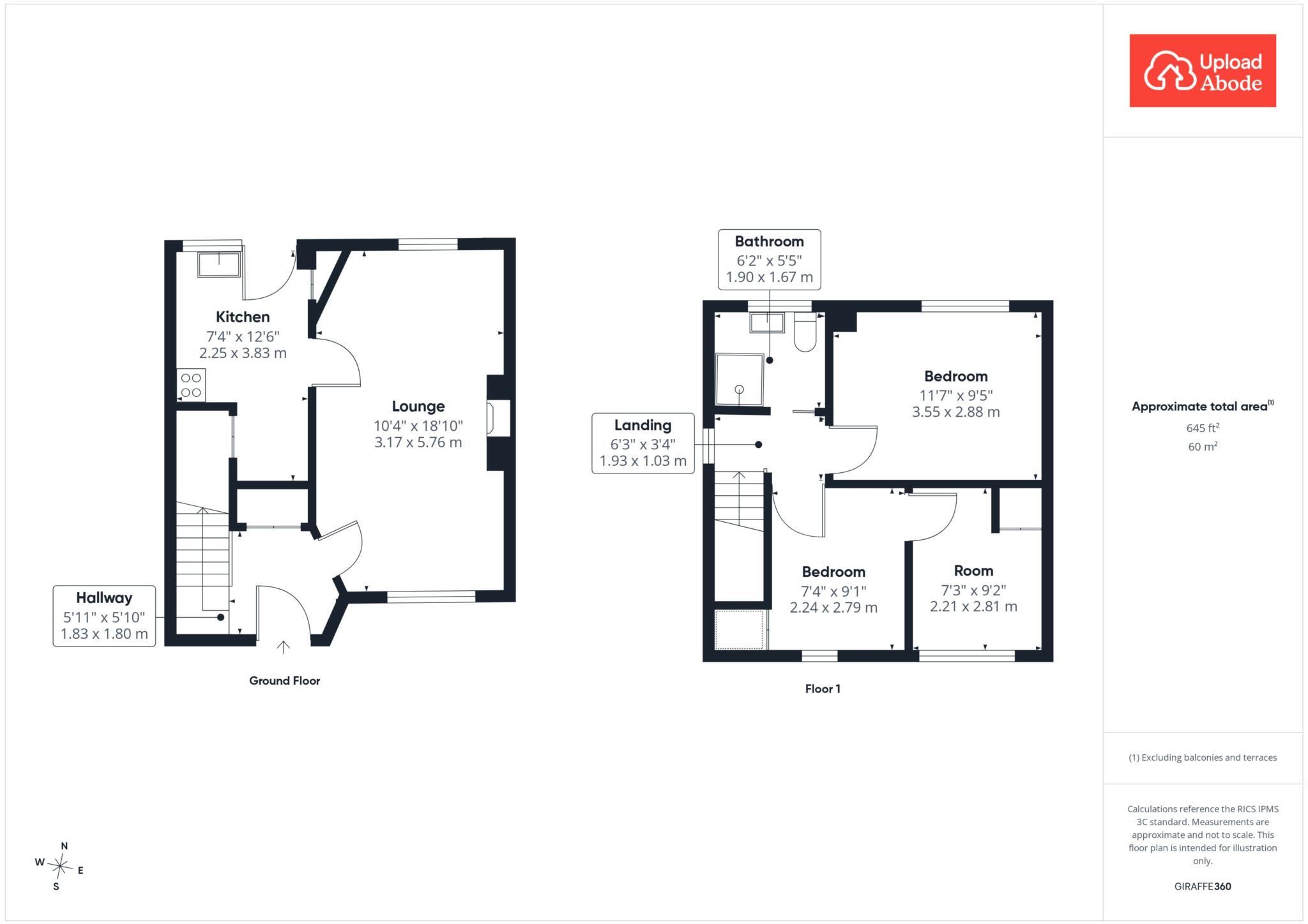 Buchan Street, Wishaw floorplan