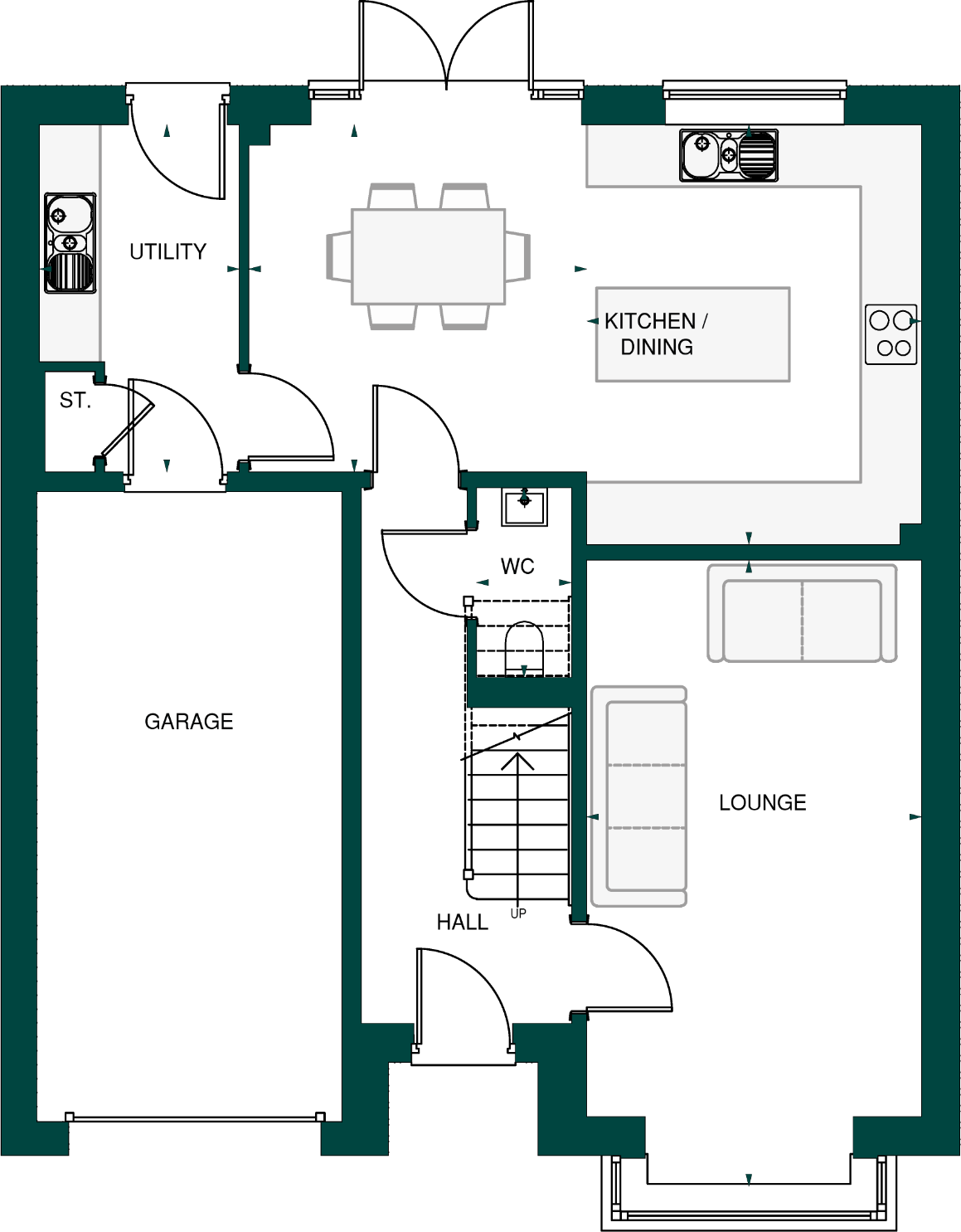 Nightingale Rd,
Guisborough,
TS14 8HA floorplan