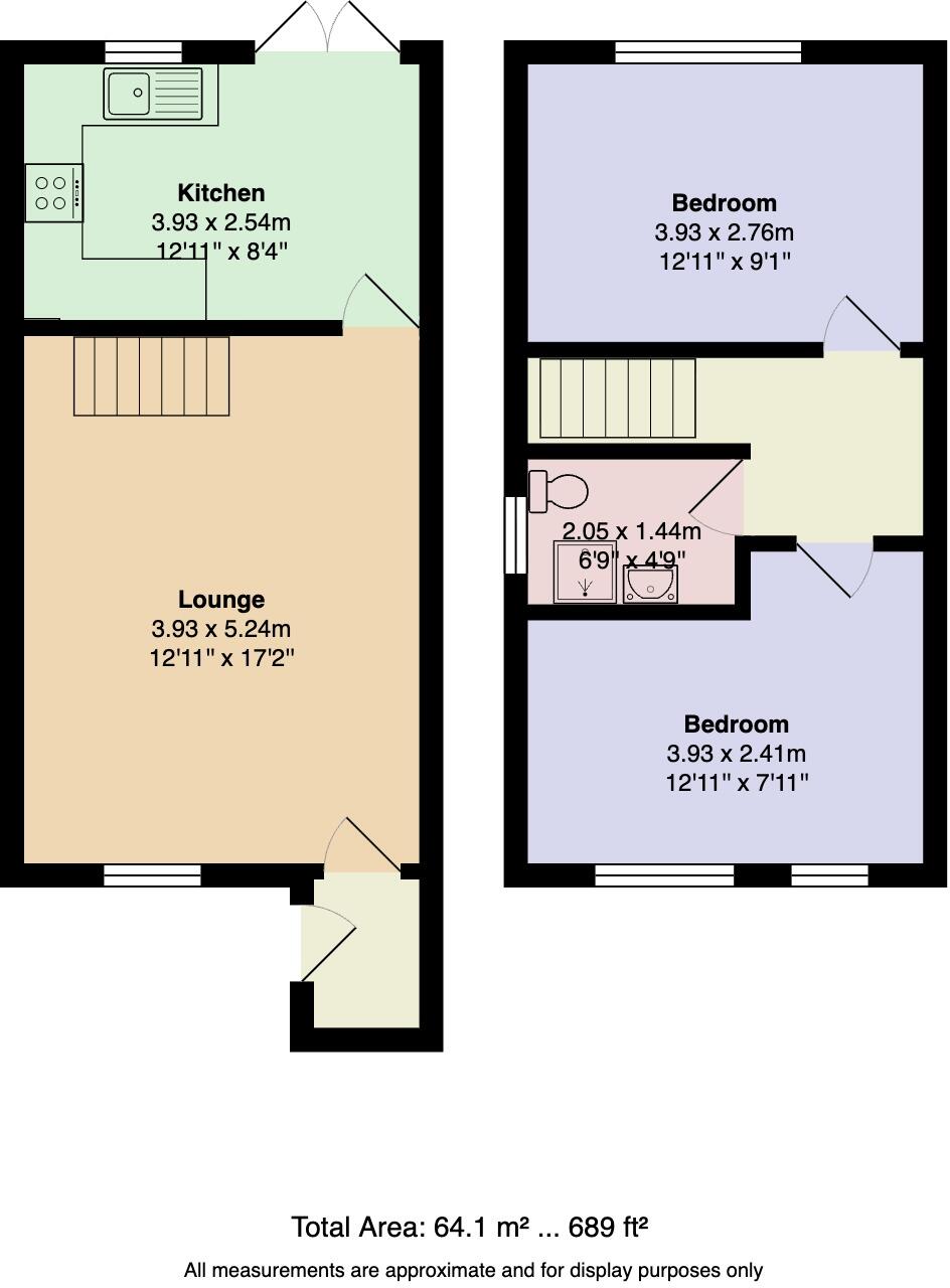 Singleton Close, Preston, PR2 floorplan