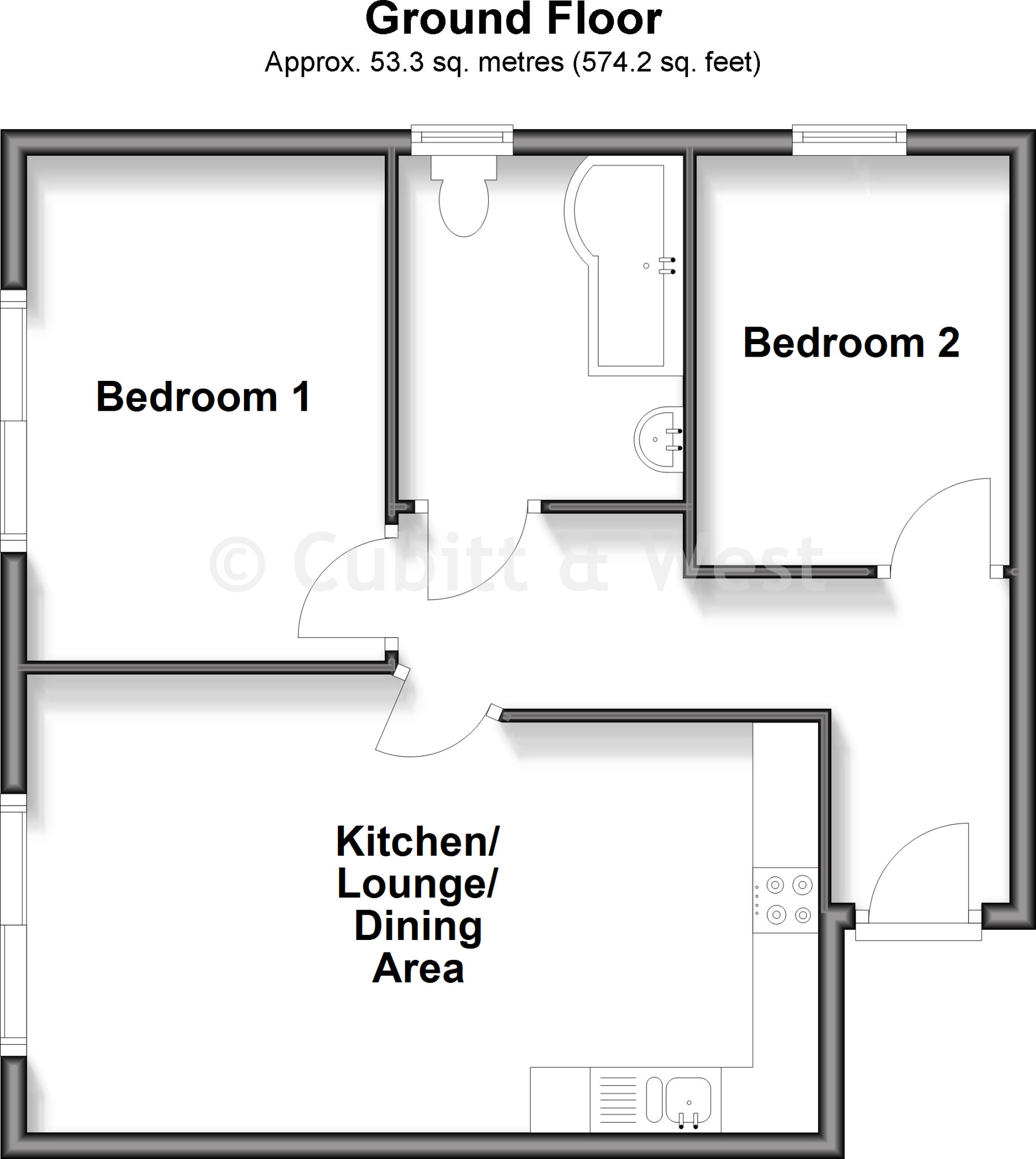Mile Oak Road, Portslade, East Sussex floorplan